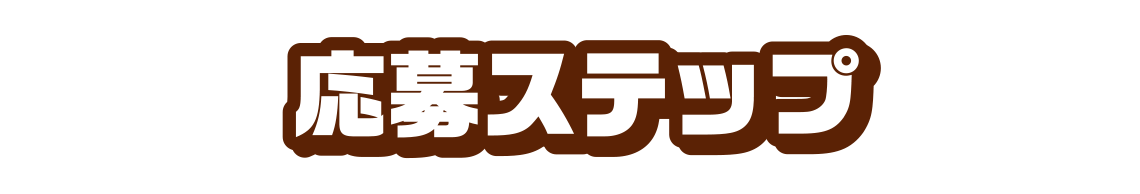応募ステップ