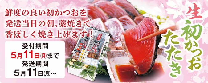 かつおたたき発送セール【ハーティモール】